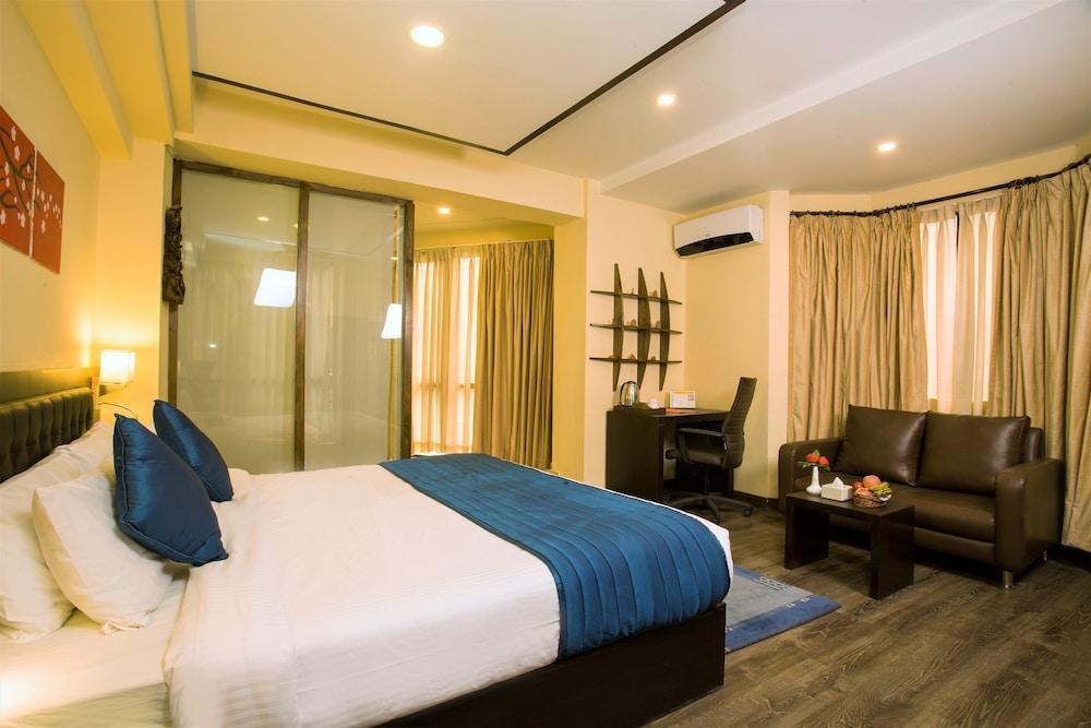 Gaju Suite Hotel Kathmandu Bagian luar foto